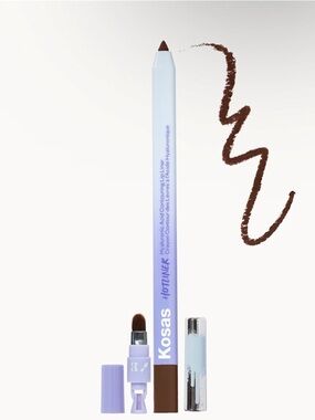 Kosas Hotliner Contouring Lip Liner in Supreme Rich Neutral Brown